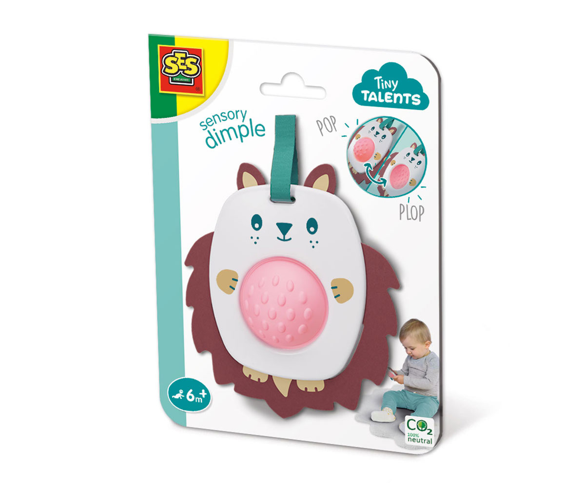 Плюшено магаренце SES Creative Peek-a-boo, 10 м – 3 г.