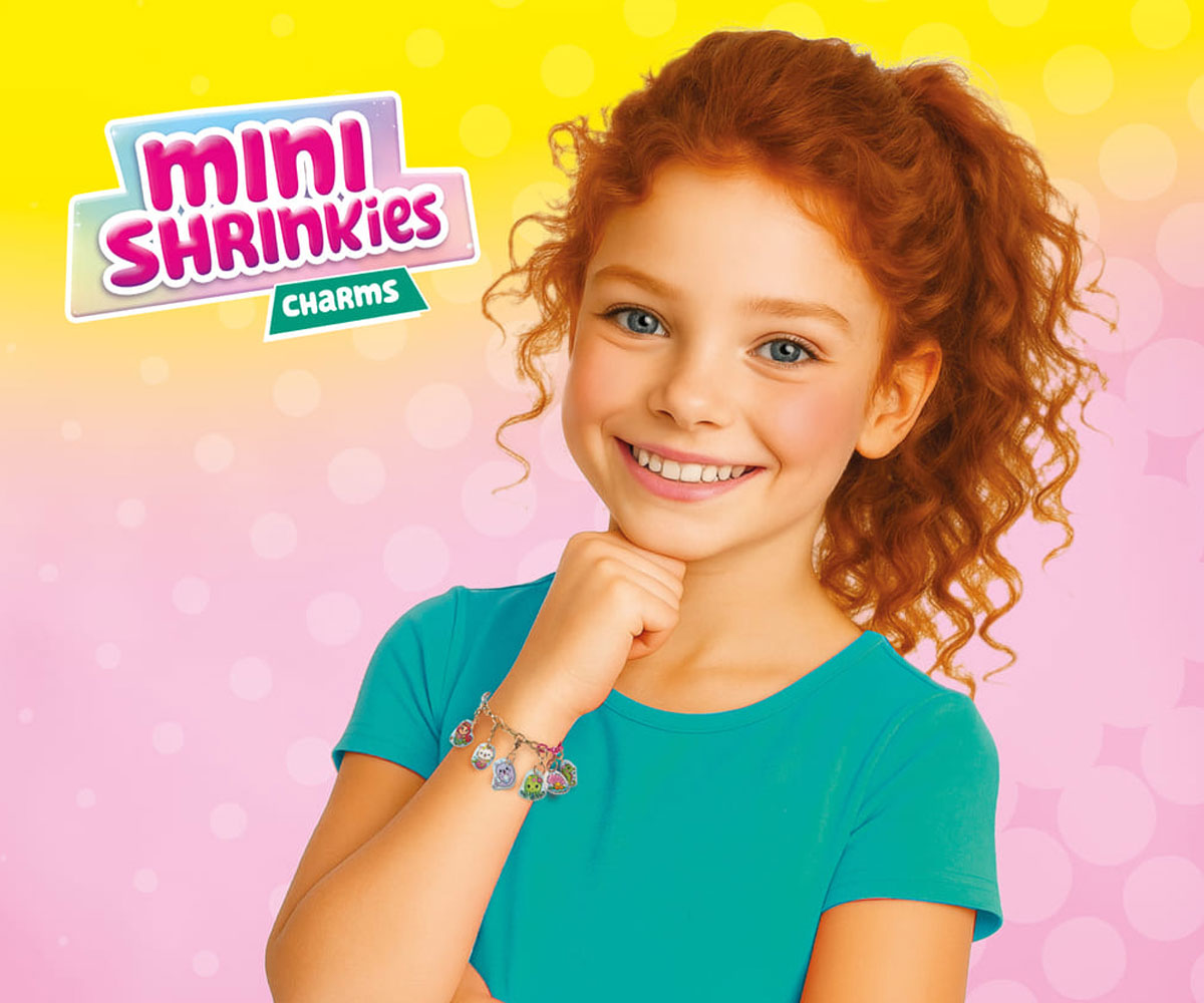 Гривни с талисмани SES Mini Shrinkies Lovely Ocean, 10 талисмана