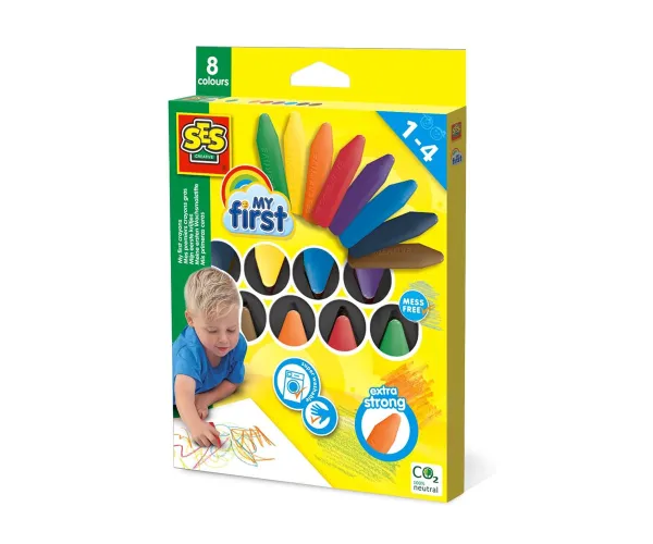 Комплект Моите първи пастели SES Creative 14488