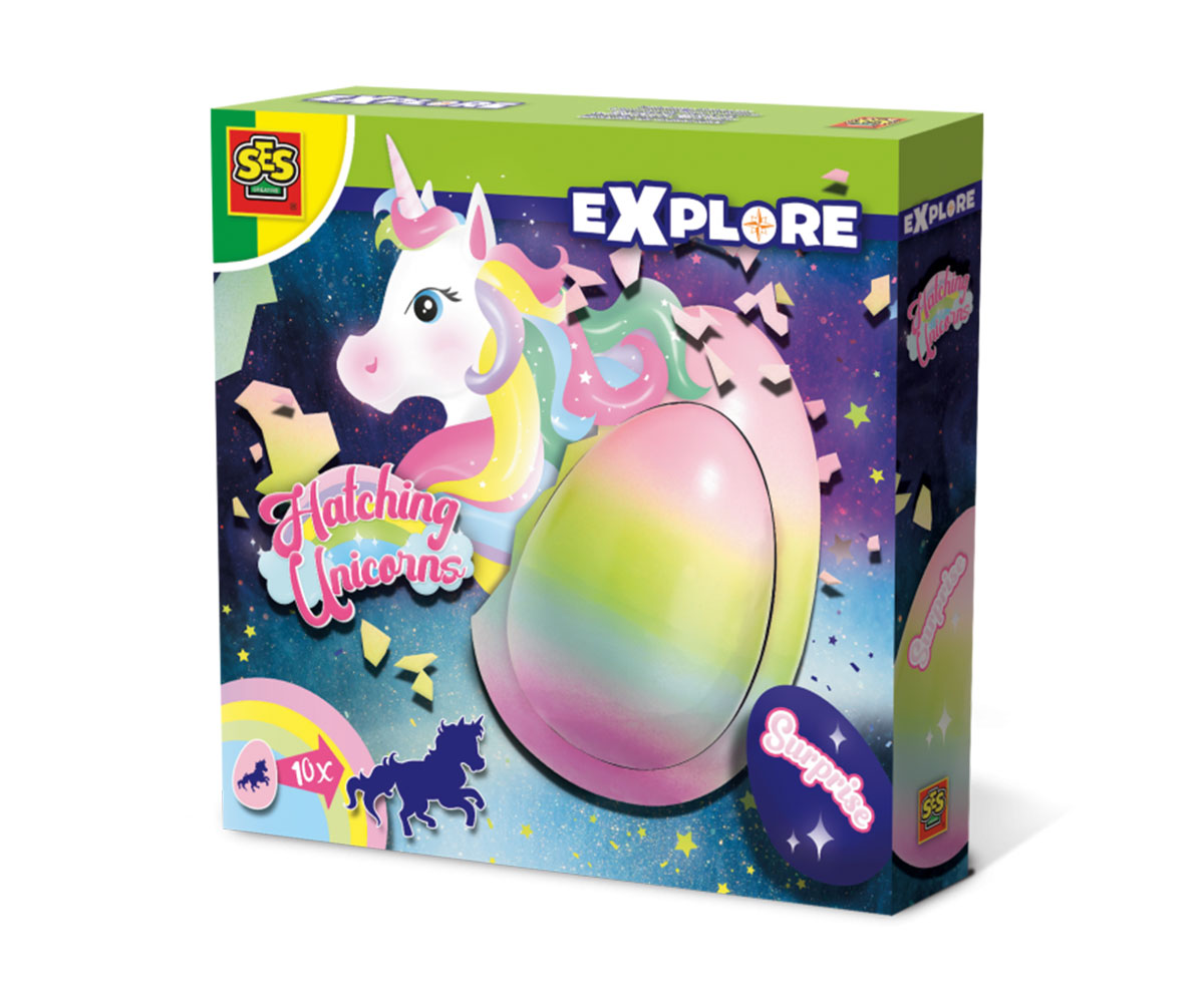 Светещи еднорози SES Creative 25128 – 4 еднорога