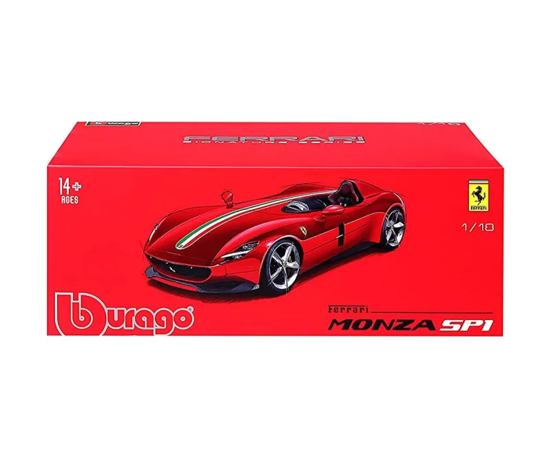 Модел на кола Bburago Ferrari Monza SP-1, мащаб 1:18