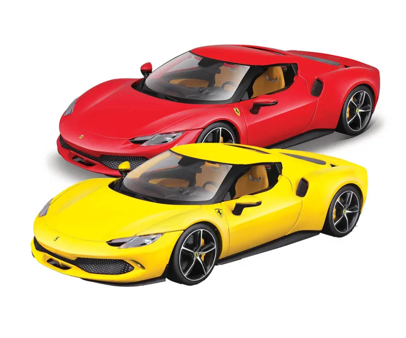 Комплект Bburago Ferrari от 5 колички в мащаб 1:43