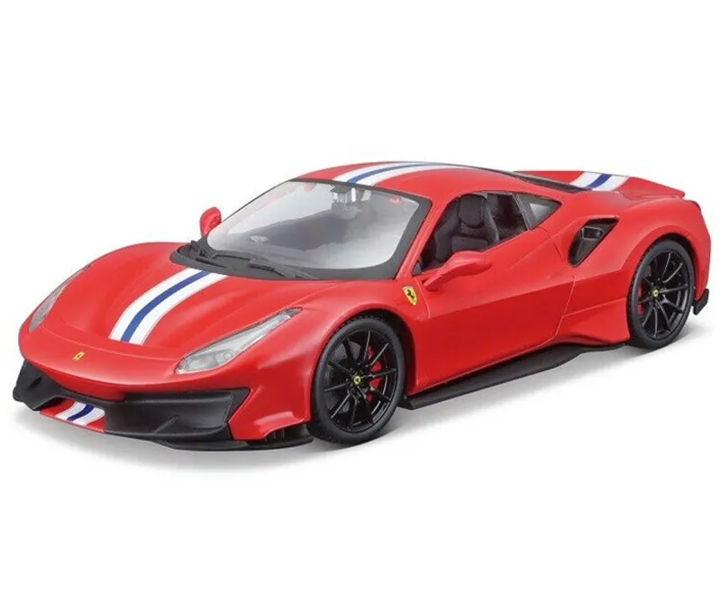 Модел на кола Bburago Ferrari 488 Pista в мащаб 1:24