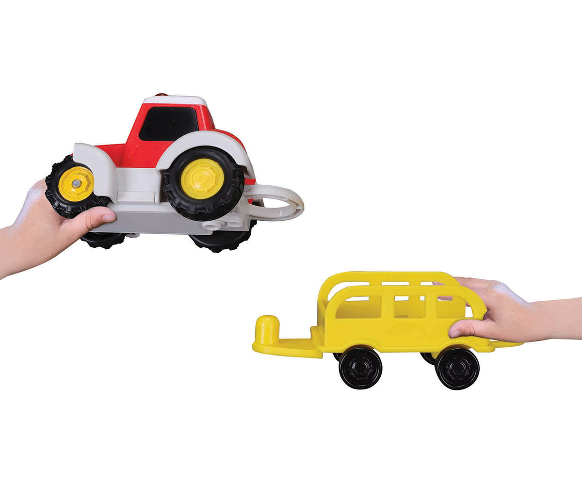 Bburago Junior Shake-it Runner Фермерски трактор, писта 72 см