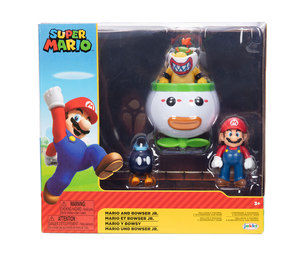 Jakks Pacific Супер Марио – 5 фигурки диорама Acorn Plains
