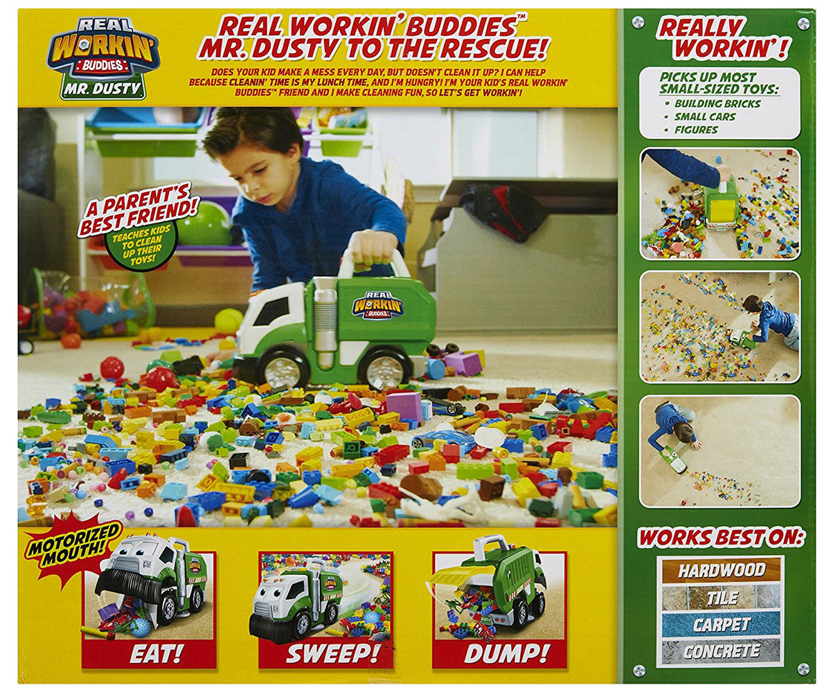 Камионче Jakks Pacific Дъсти Събирач със звук и светлини