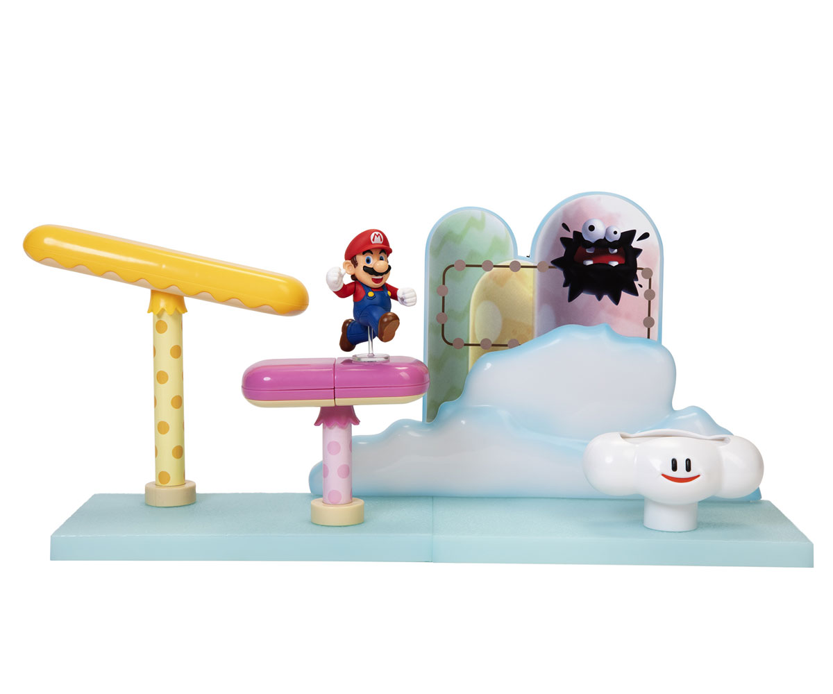 Jakks Pacific Супер Марио – игрален комплект Облак, фигура 6 см