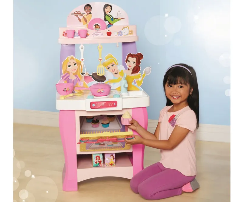 Детска кухня Jakks Pacific Дисни принцеси, 90 см, 20 части