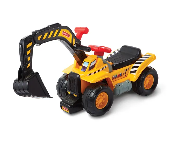 Кола за бутане Jakks Pacific Fisher-Price Екскаватор
