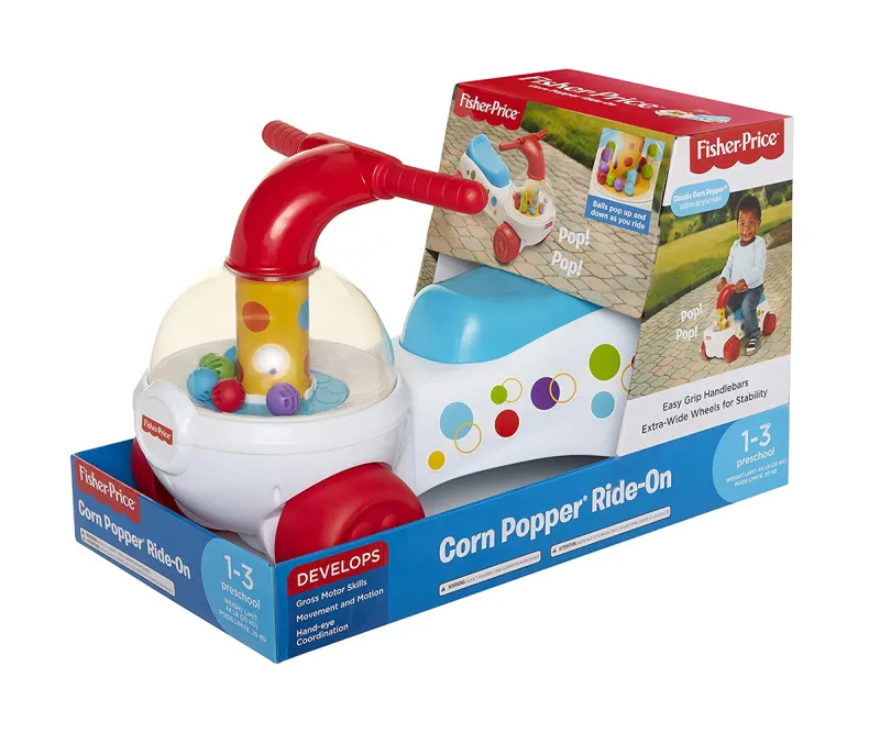 Кола за бутане Jakks Pacific Fisher-Price Пуканки