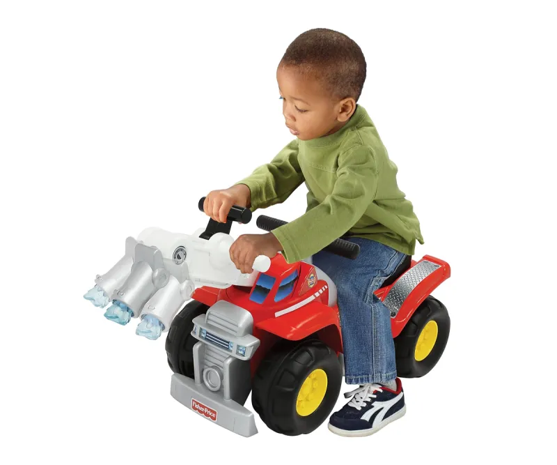 Кола за бутане Fisher-Price Пожарна с дистанционно