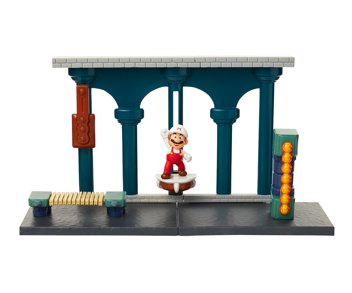 Супер Марио – игрален комплект Lava Castle, 7 части