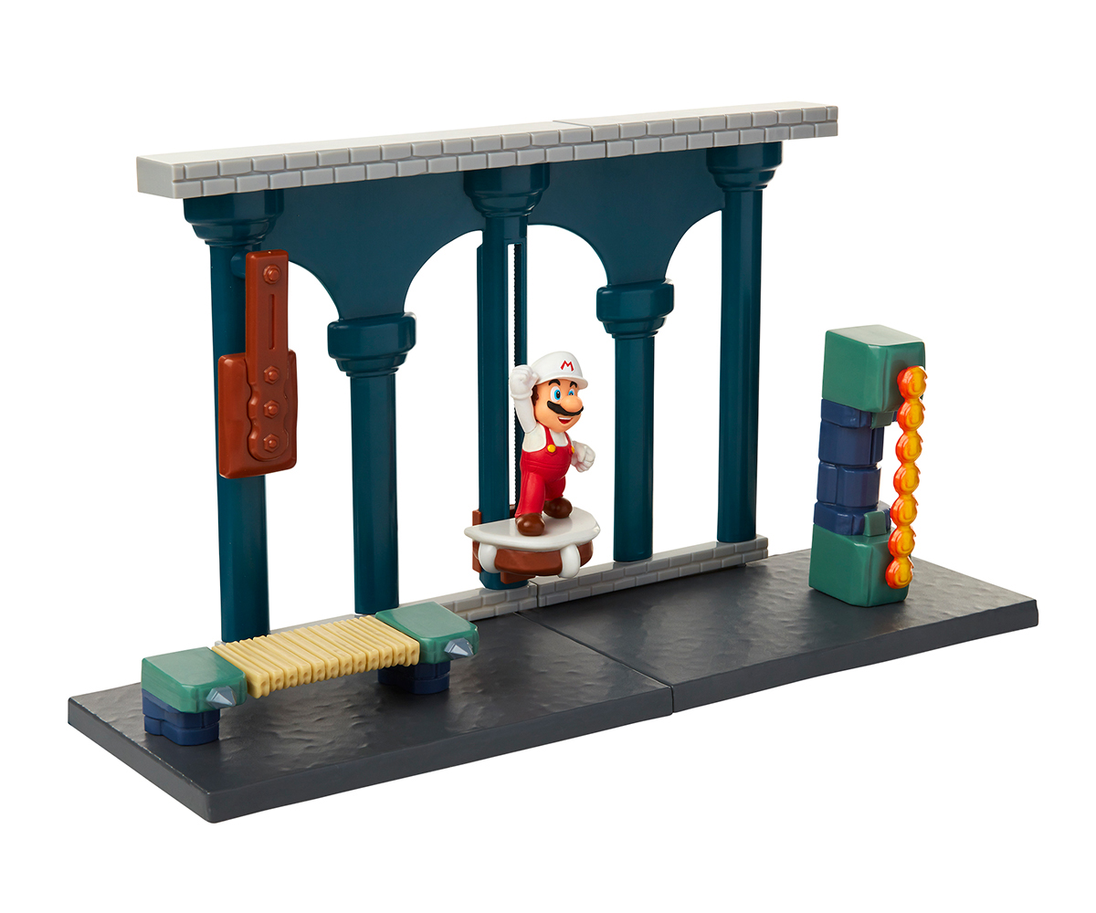 Супер Марио – игрален комплект Lava Castle, 7 части