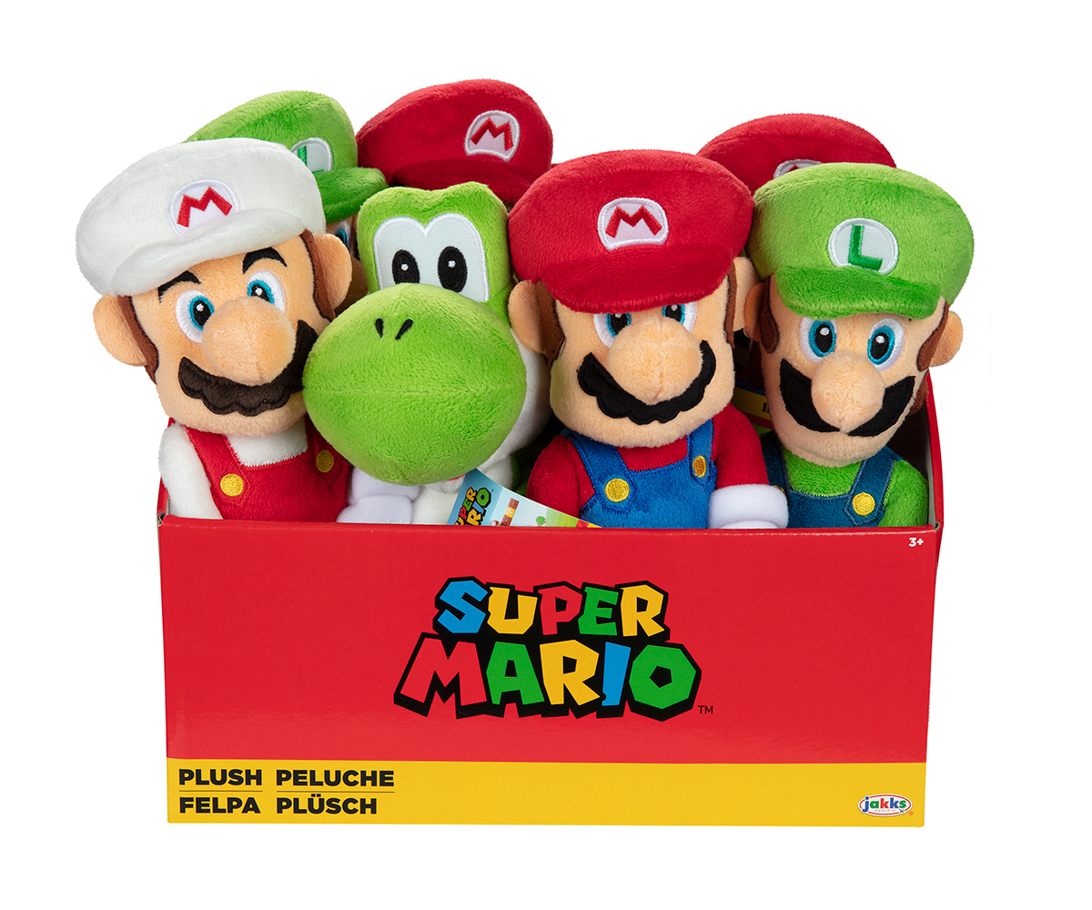Плюшена играчка Super Mario, 15 см, от мек велбоа плюш