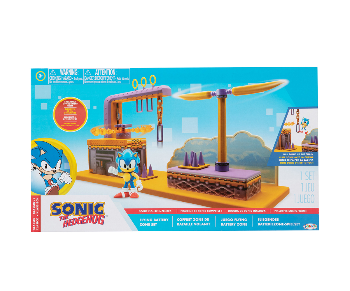 Соник – игрален комплект Flying Battery Zone с фигура 6 см