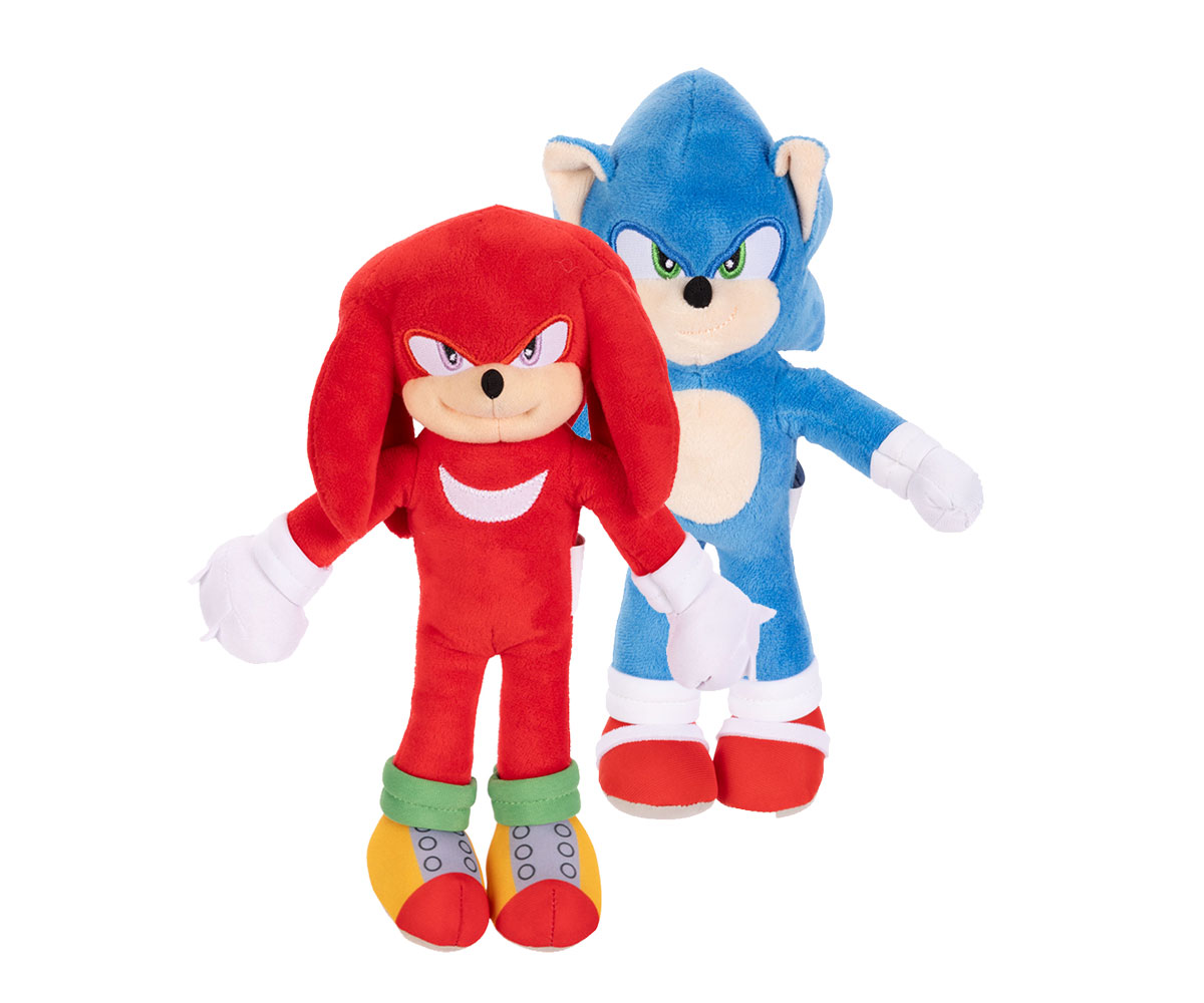 Плюшена играчка Соник Jakks Pacific, 23 см