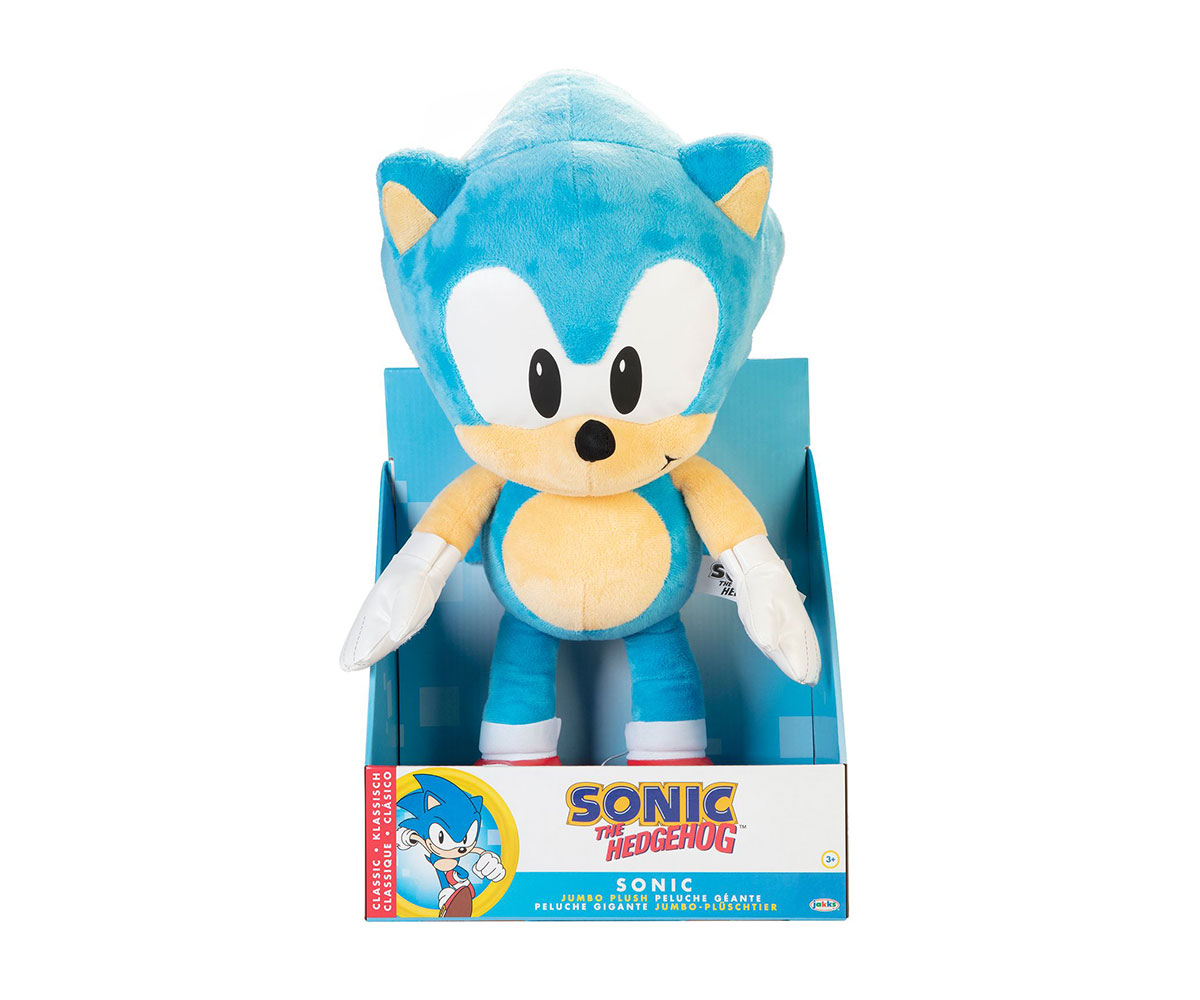 Плюшена играчка Соник Jakks Pacific, 23 см