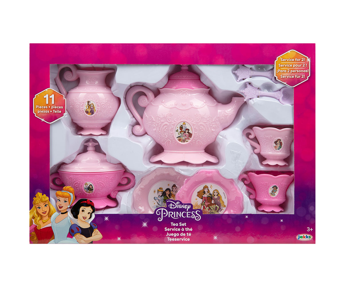 Сервиз за чай Jakks Pacific Дисни Принцеси, 11 части