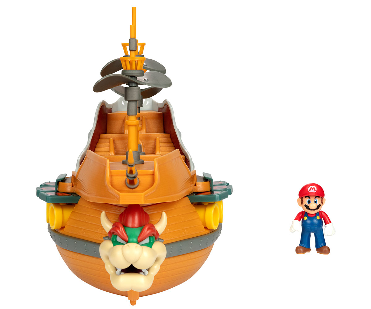 Игрален кораб Jakks Pacific Супер Марио – Крепостта на Баузър