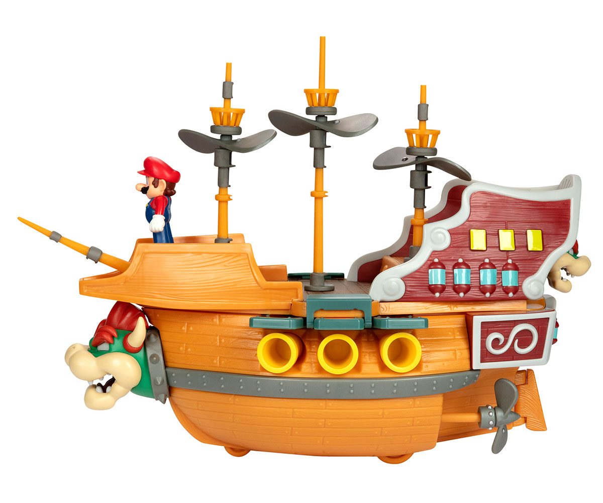 Игрален кораб Jakks Pacific Супер Марио – Крепостта на Баузър