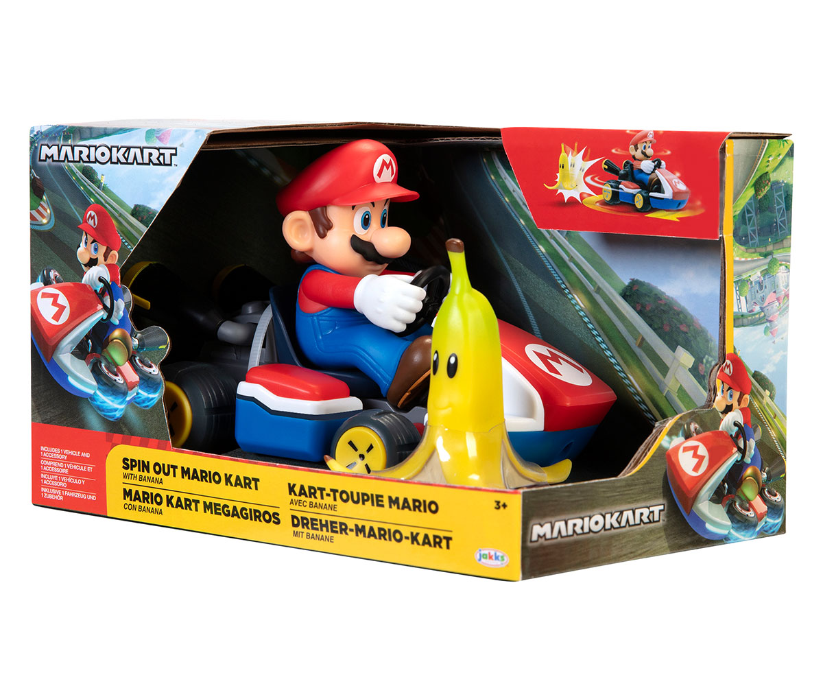 Картинг автомобил Jakks Pacific Супер Марио с банан