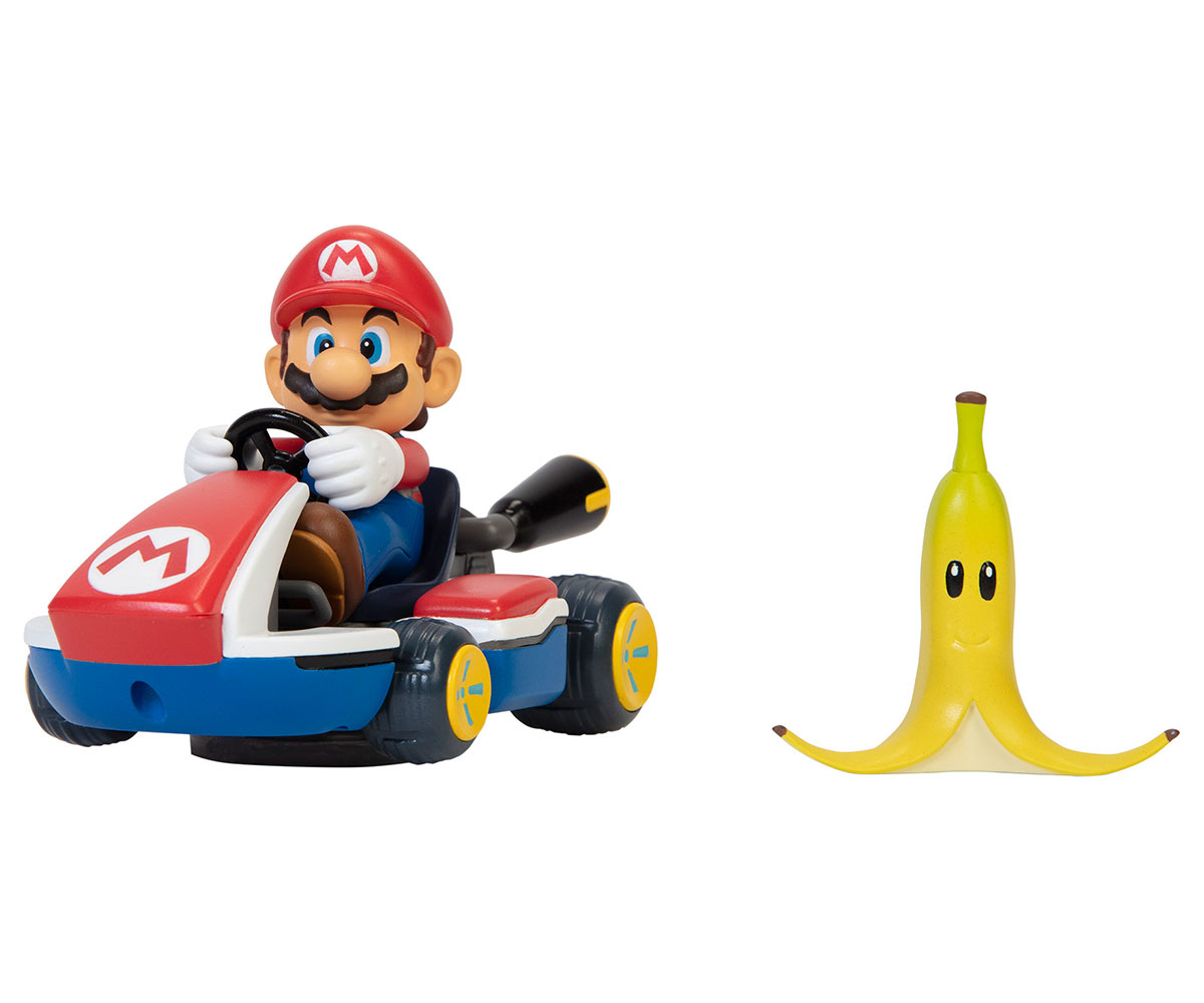 Картинг автомобил Jakks Pacific Супер Марио с банан