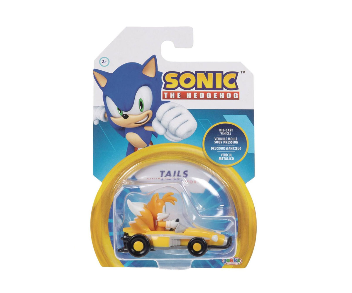 Метална количка Соник Jakks Pacific 1:64, Wave 9