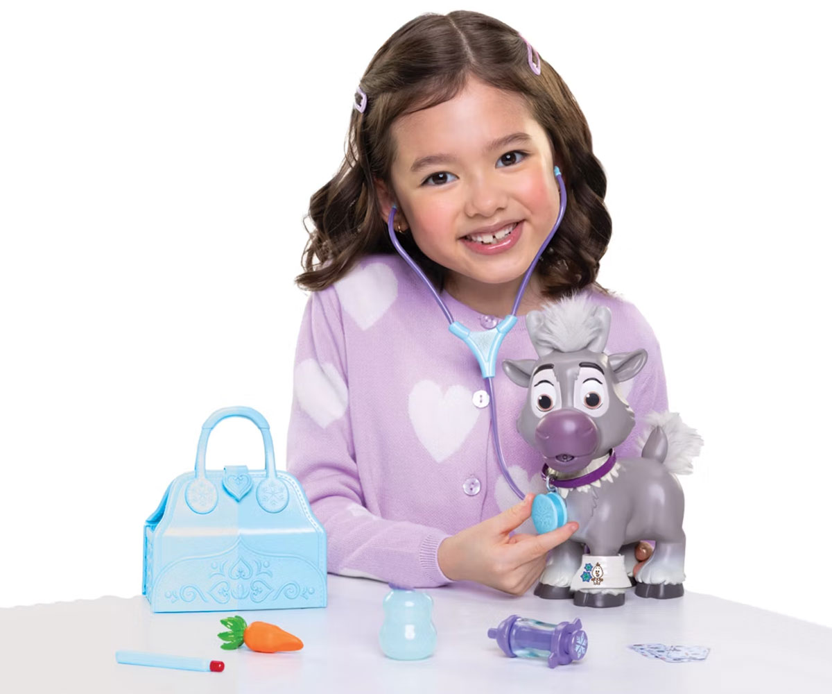 Jakks Pacific Замръзналото кралство бебе Свен с ветеринарна чанта