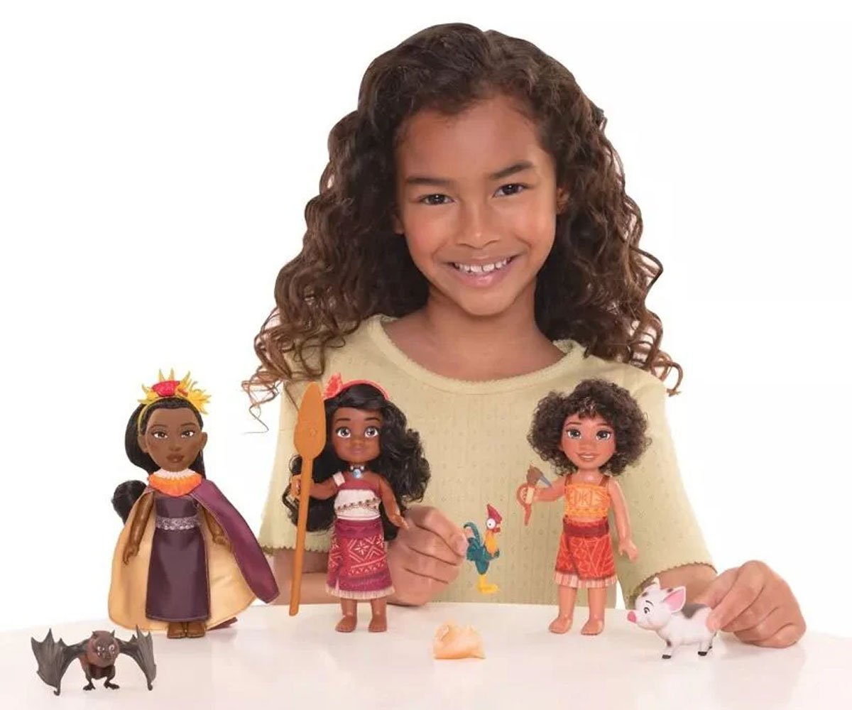 Jakks Pacific Ваяна 2 – комплект с Ваяна, Лото, Матанги и Пуа