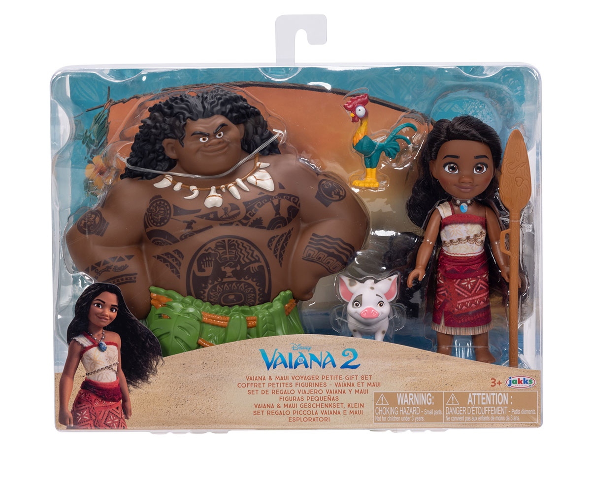 Jakks Pacific Ваяна 2 – комплект с Ваяна, Лото, Матанги и Пуа