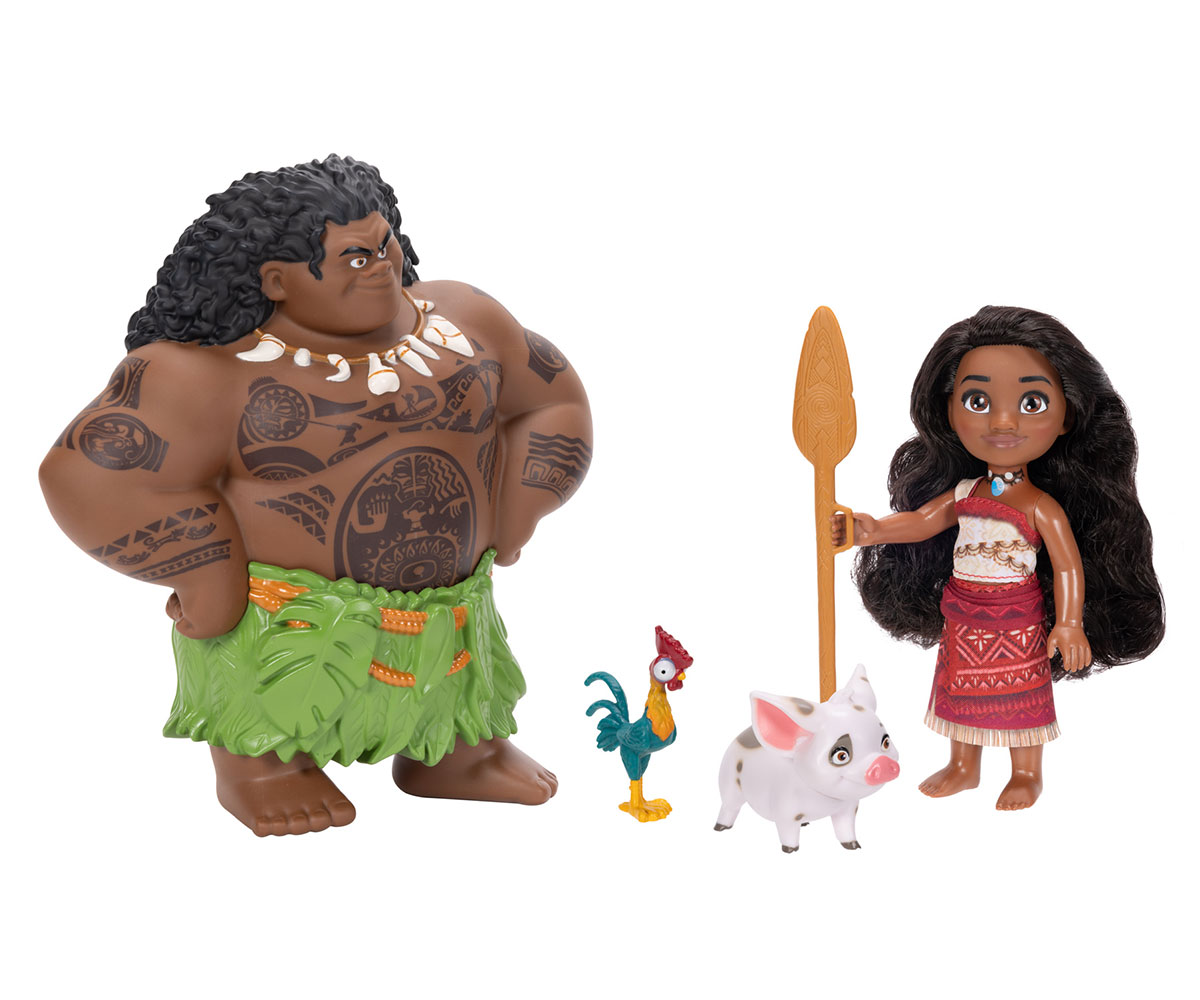 Комплект Мауи и Ваяна Jakks Pacific, 15 см, Смелата Ваяна 2