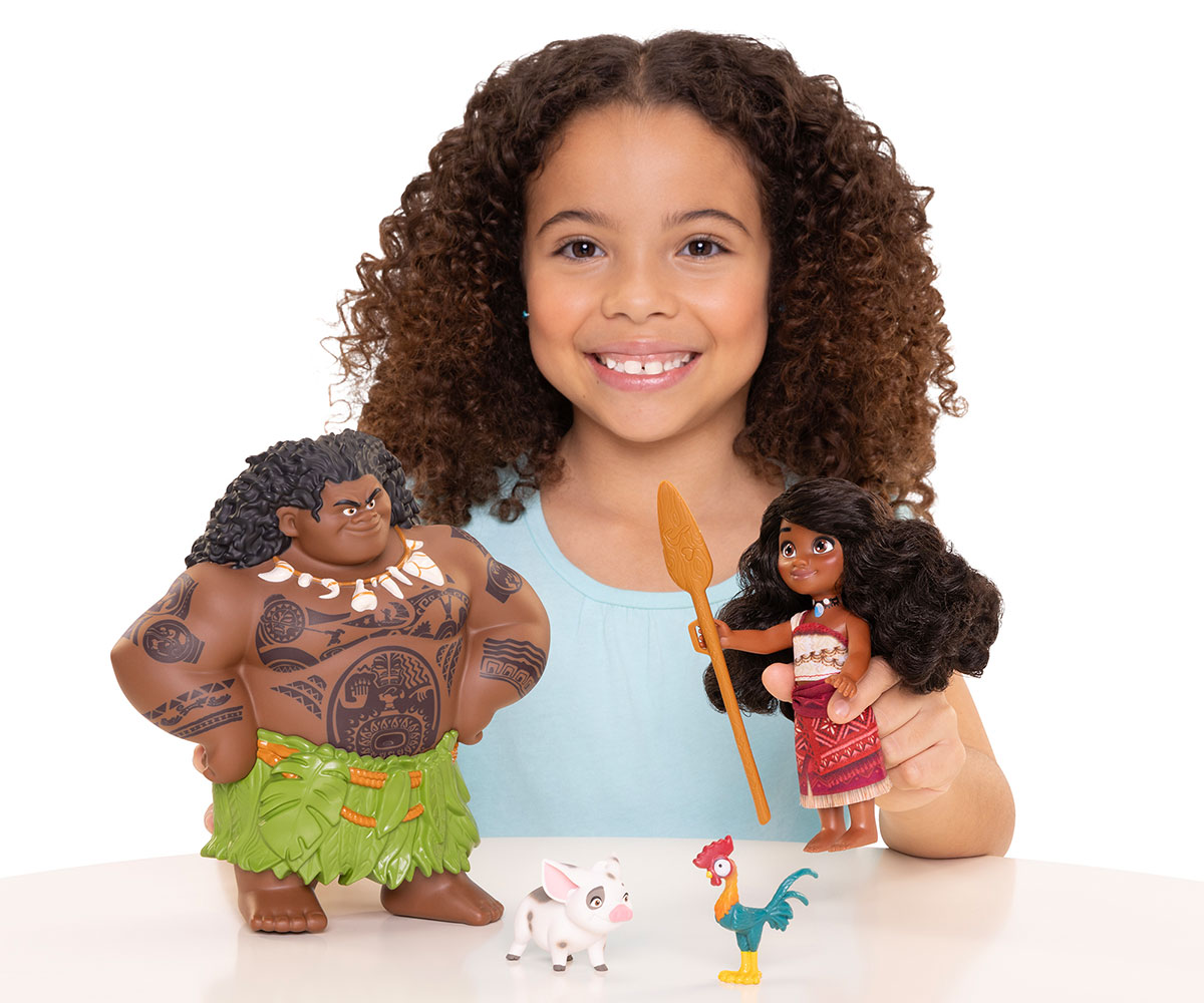 Комплект Мауи и Ваяна Jakks Pacific, 15 см, Смелата Ваяна 2