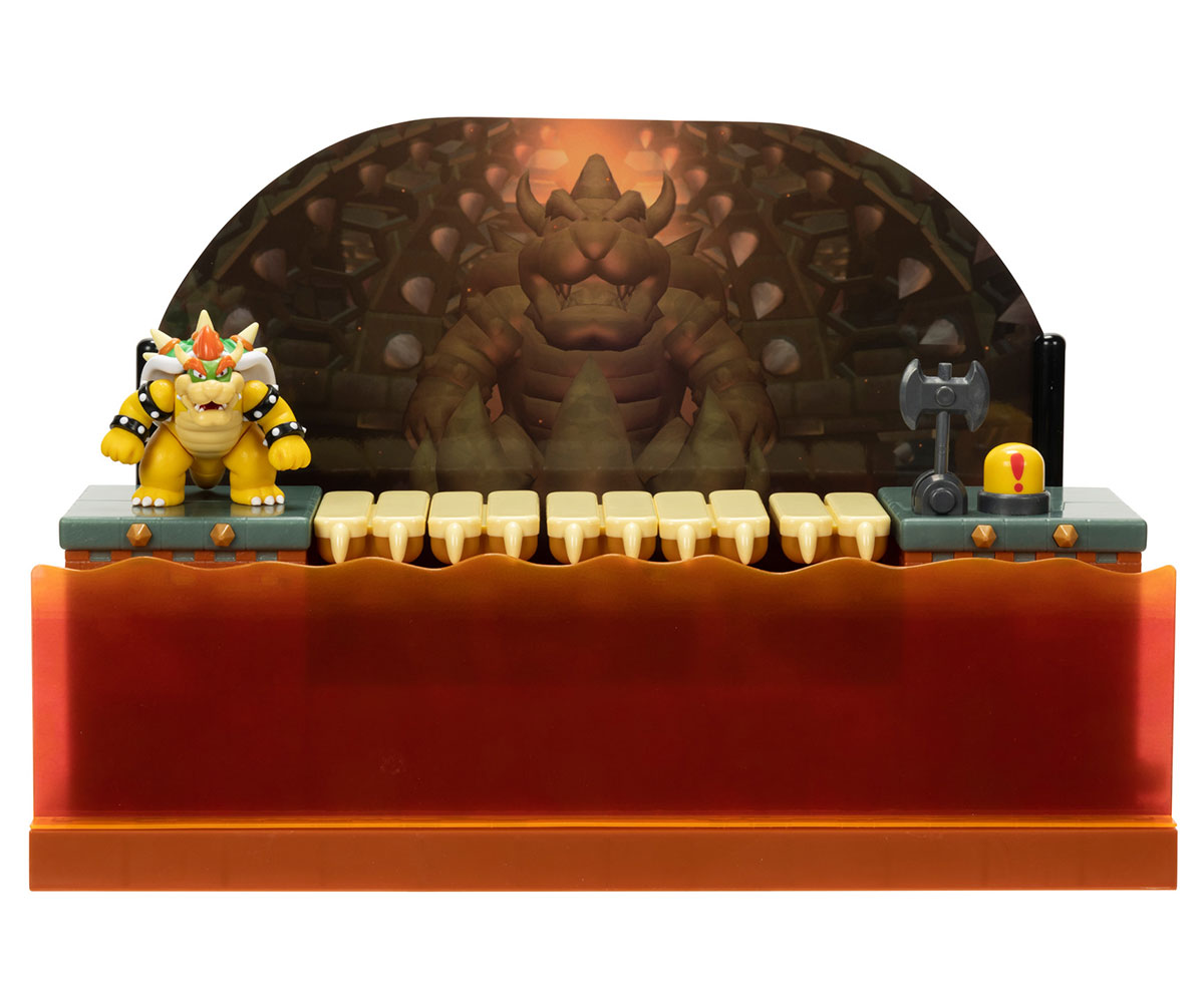 Боен комплект Супер Марио Bowser Boss Battle с фигура 6,4 см