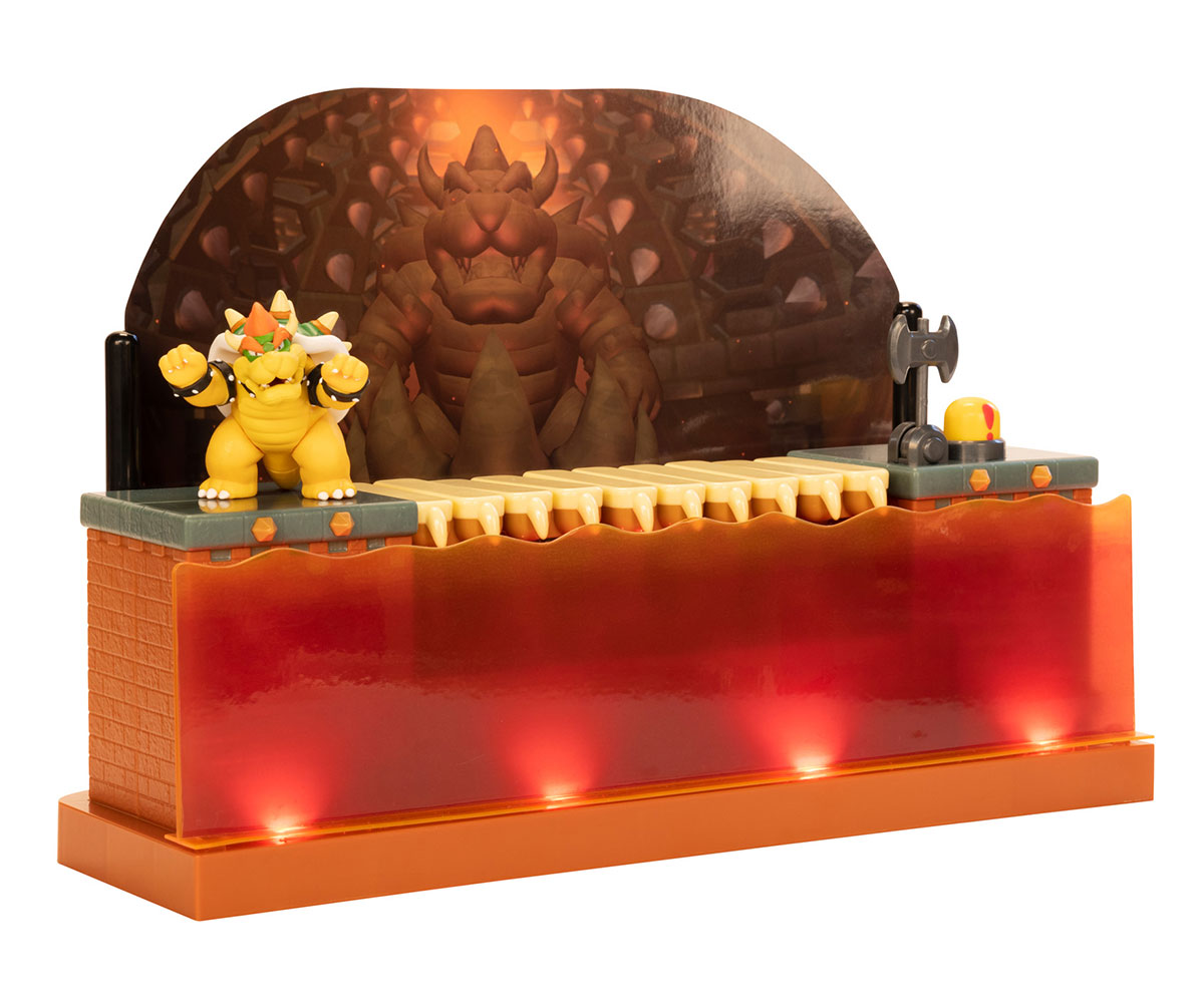 Боен комплект Супер Марио Bowser Boss Battle с фигура 6,4 см