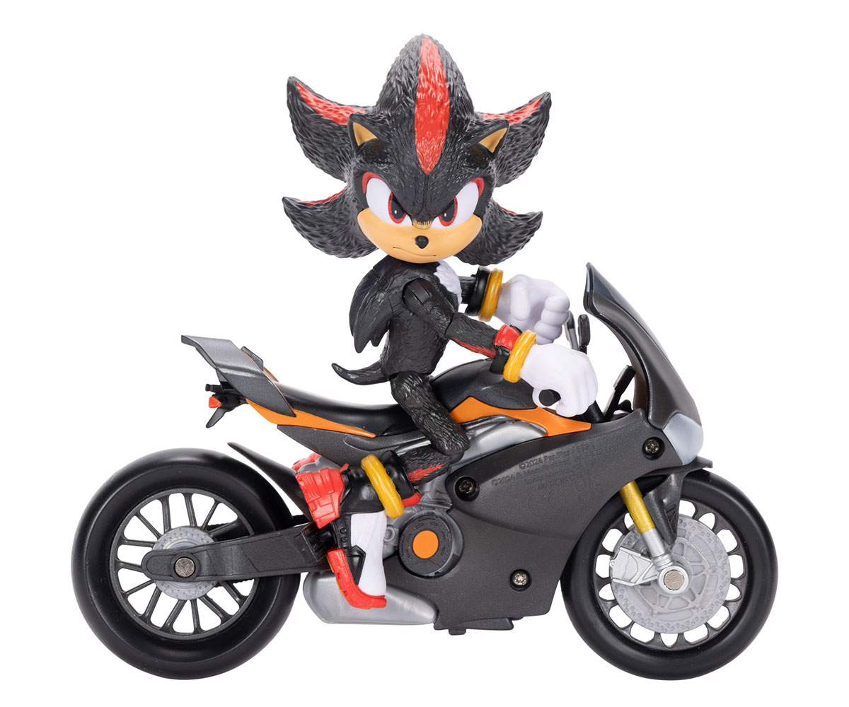 Шадоу с мотоциклет Соник 3 Jakks Pacific, фигурка 12.7 см