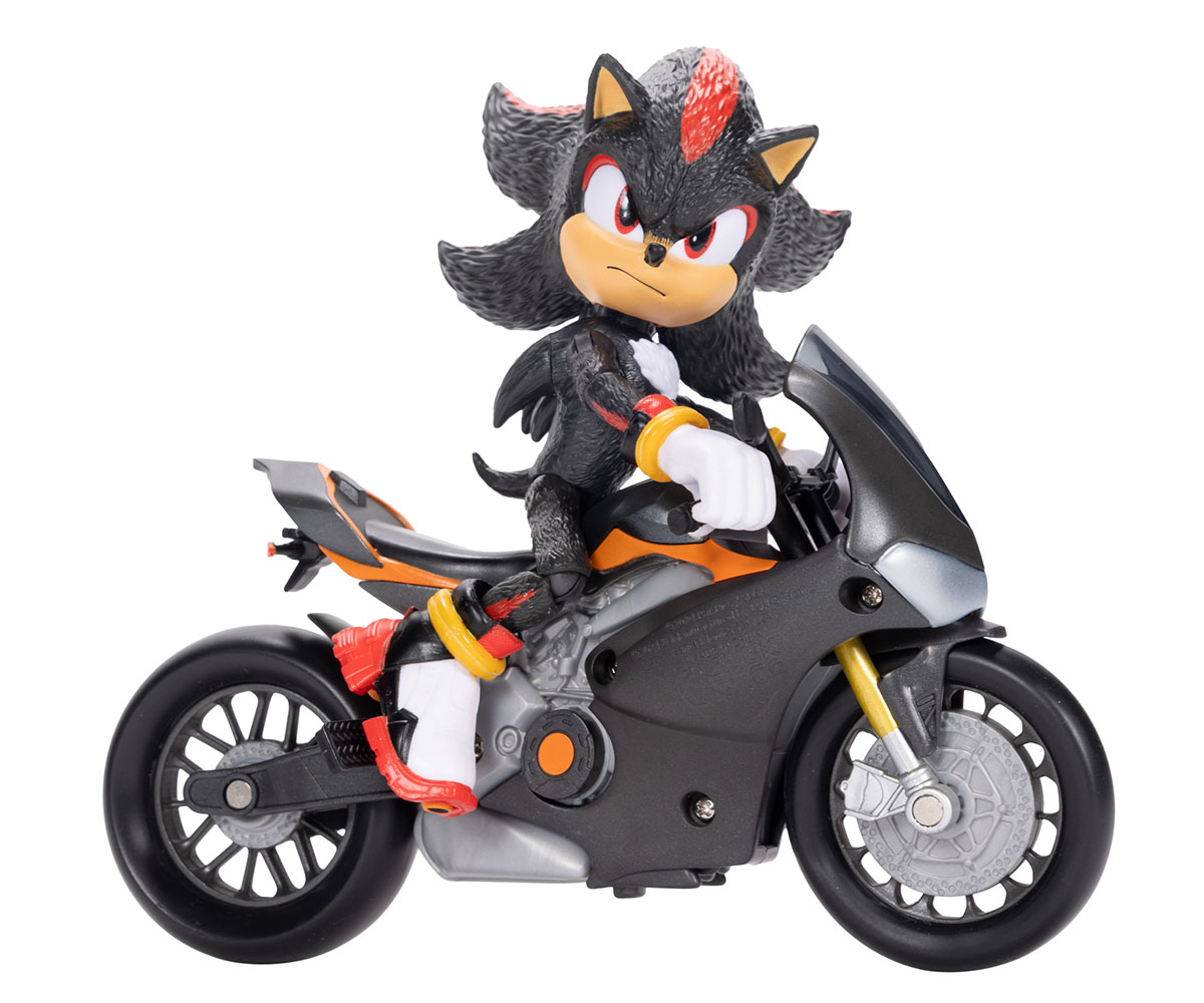 Шадоу с мотоциклет Соник 3 Jakks Pacific, фигурка 12.7 см