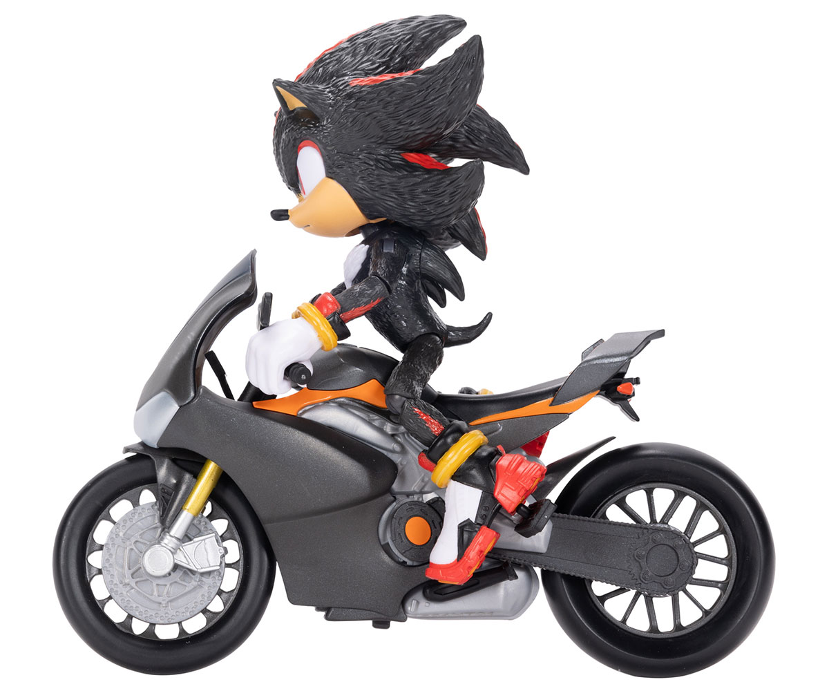 Шадоу с мотоциклет Соник 3 Jakks Pacific, фигурка 12.7 см