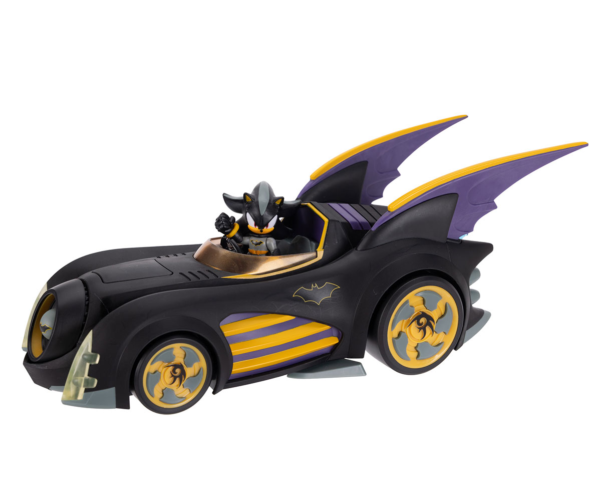 Батмобил Шадоу DC x Sonic Jakks Pacific с фигурка 6.4 см