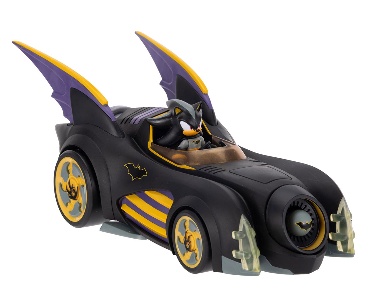 Батмобил Шадоу DC x Sonic Jakks Pacific с фигурка 6.4 см