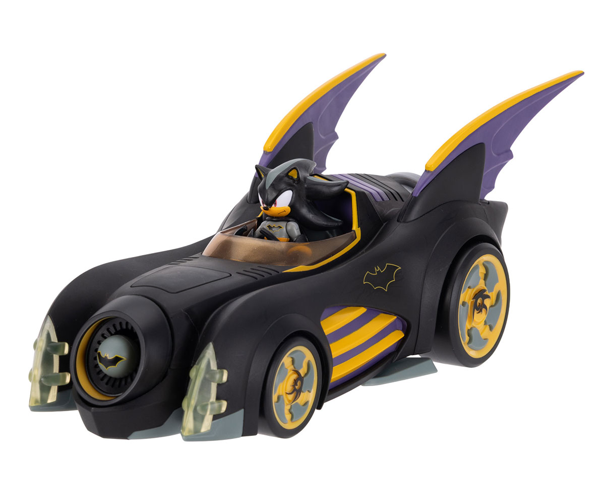 Батмобил Шадоу DC x Sonic Jakks Pacific с фигурка 6.4 см