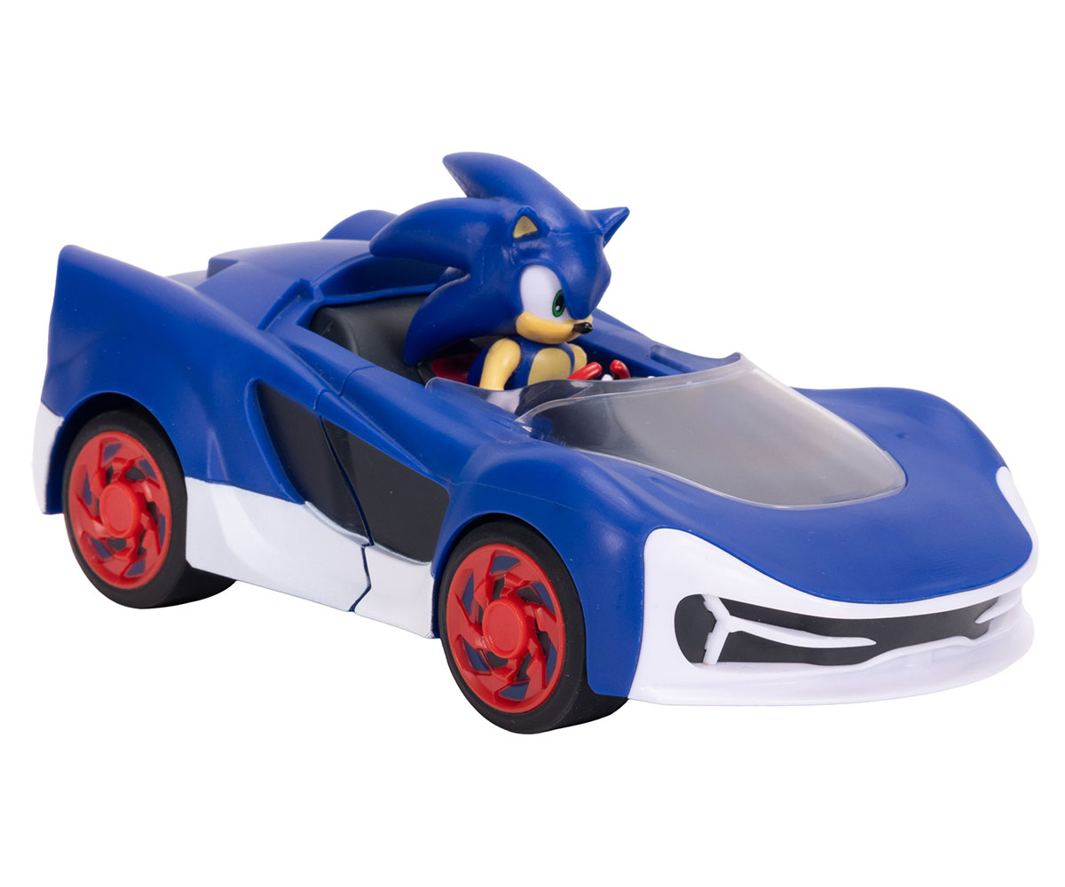 Соник с автомобил Speed Star Lightning Jakks Pacific