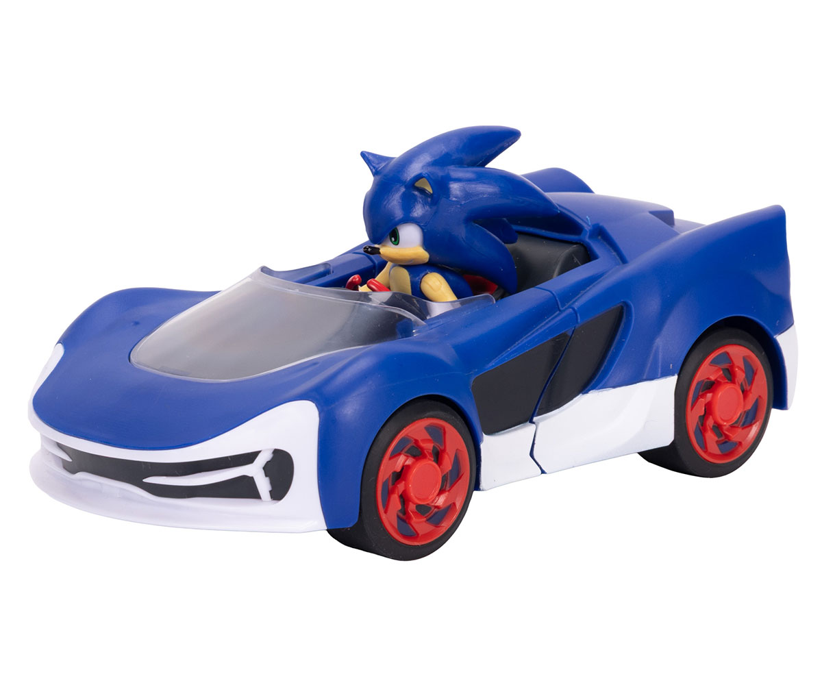 Соник с автомобил Speed Star Lightning Jakks Pacific