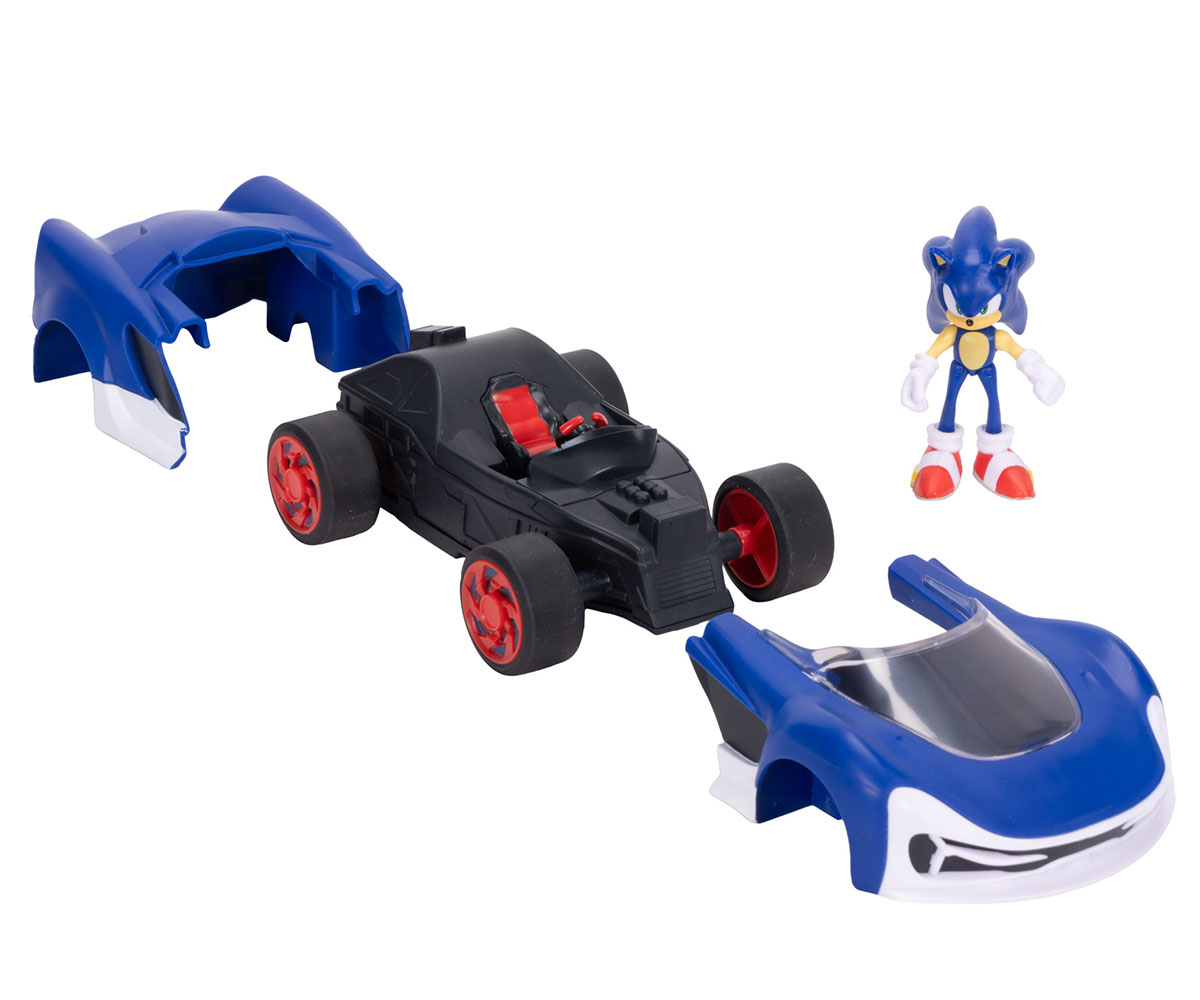 Соник с автомобил Speed Star Lightning Jakks Pacific
