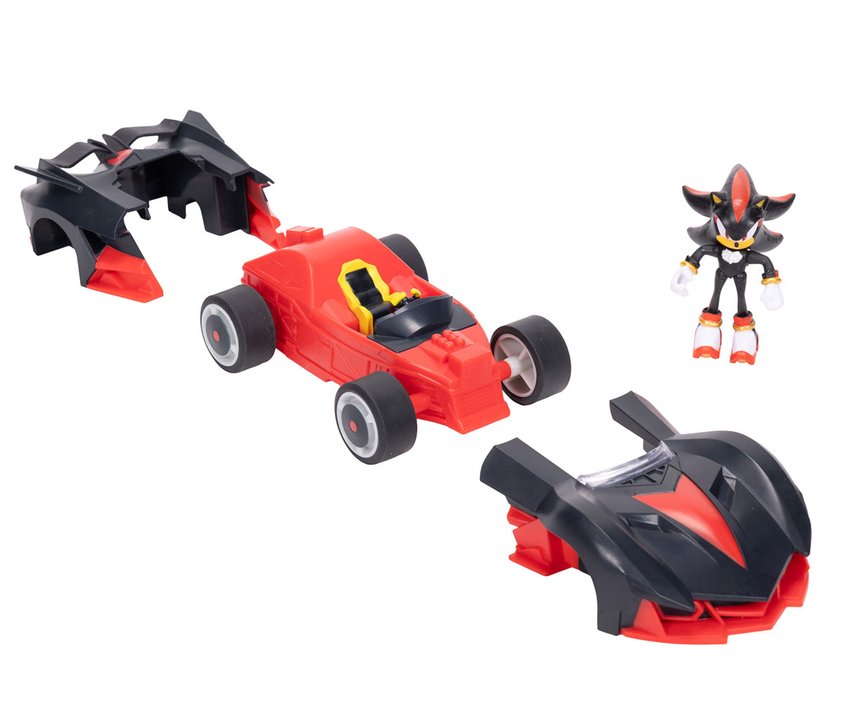 Шадоу с автомобил Dark Reaper Racer Соник Jakks Pacific