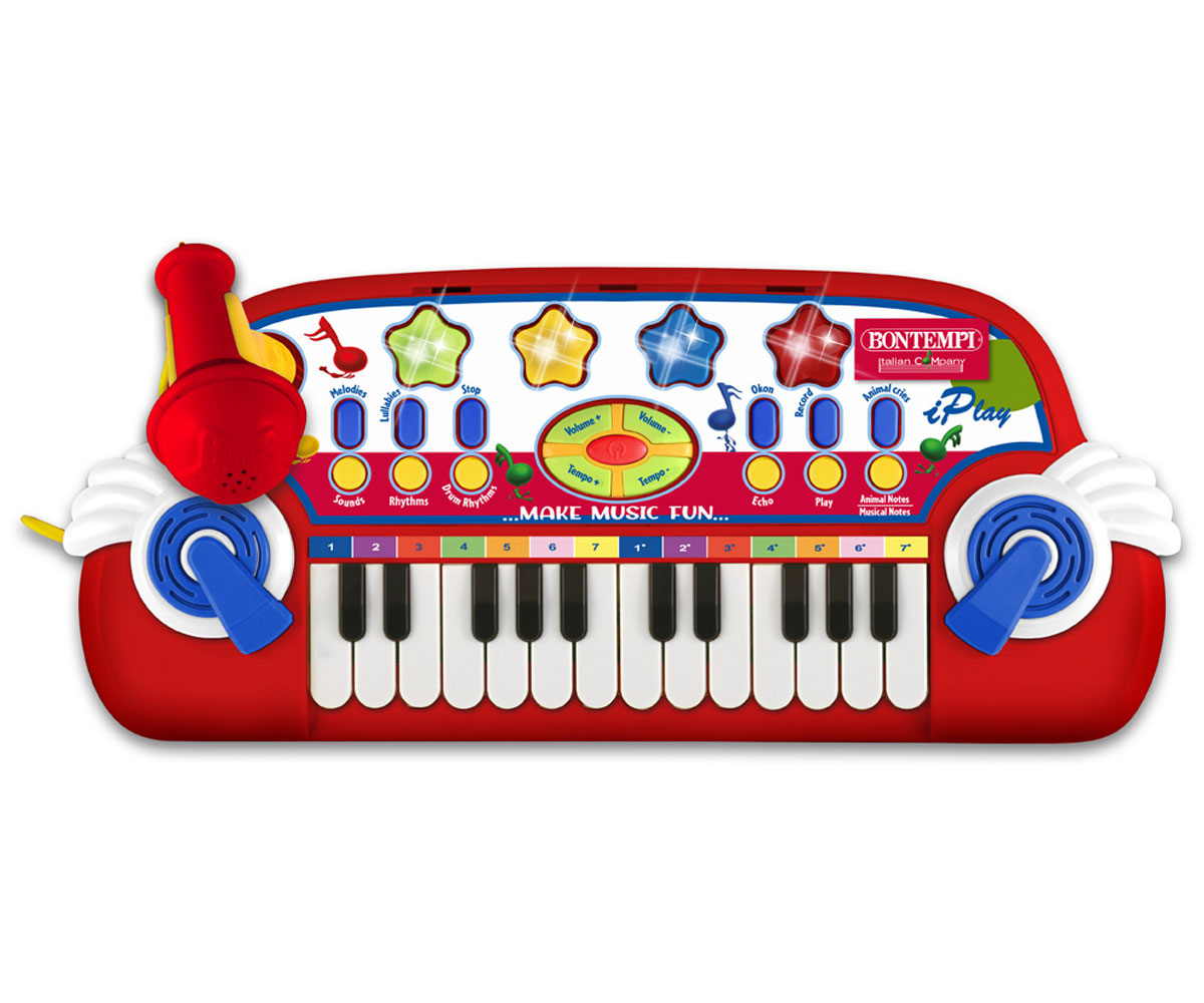 Синтезатор Bontempi 12 2932, 24 клавиша, микрофон