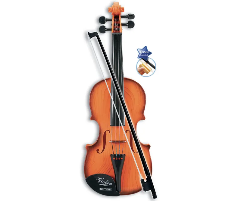 Детска цигулка Bontempi с 4 метални струни, 5–12 г.