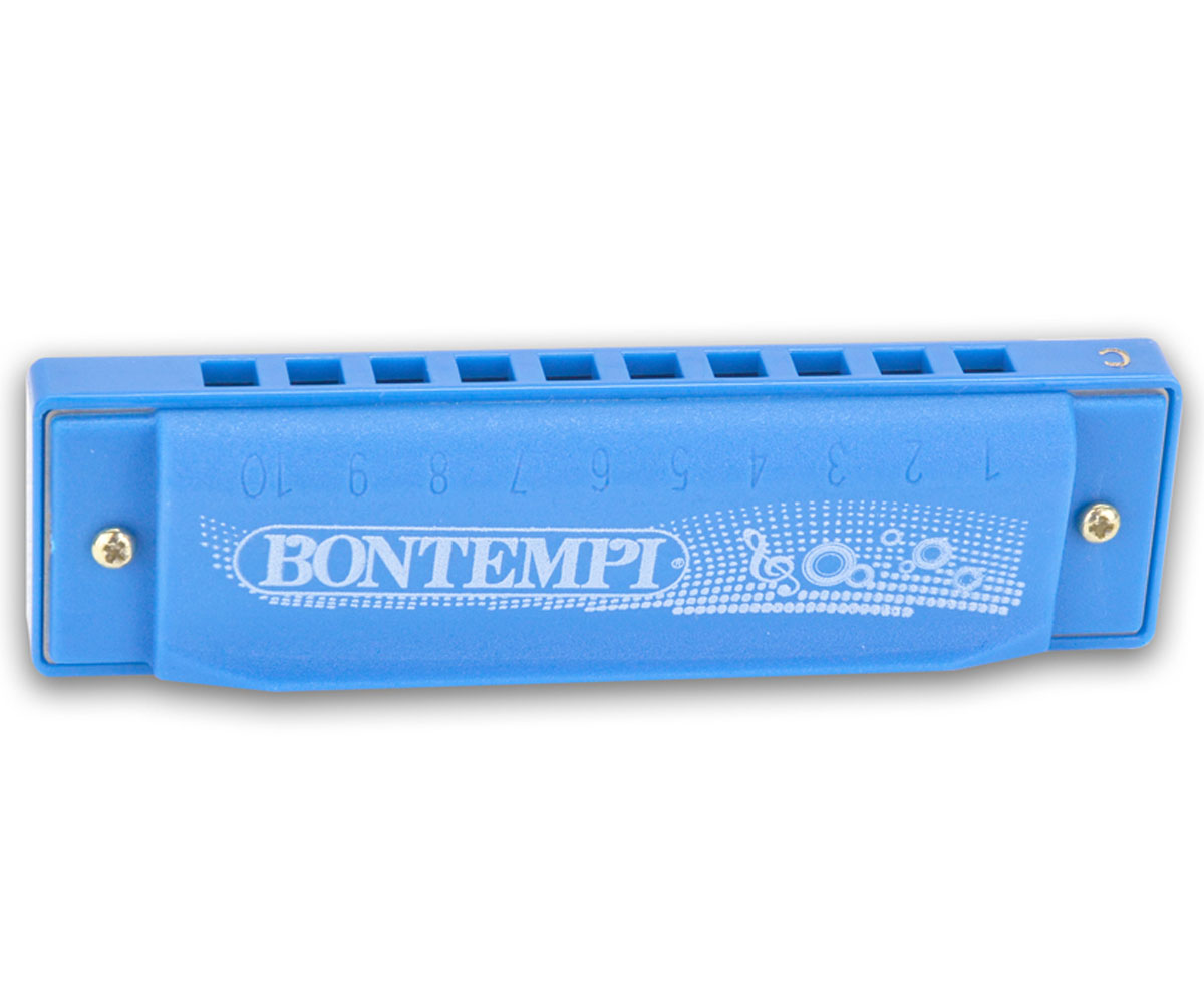 Хармоника Bontempi с 10 ноти, пластмасова
