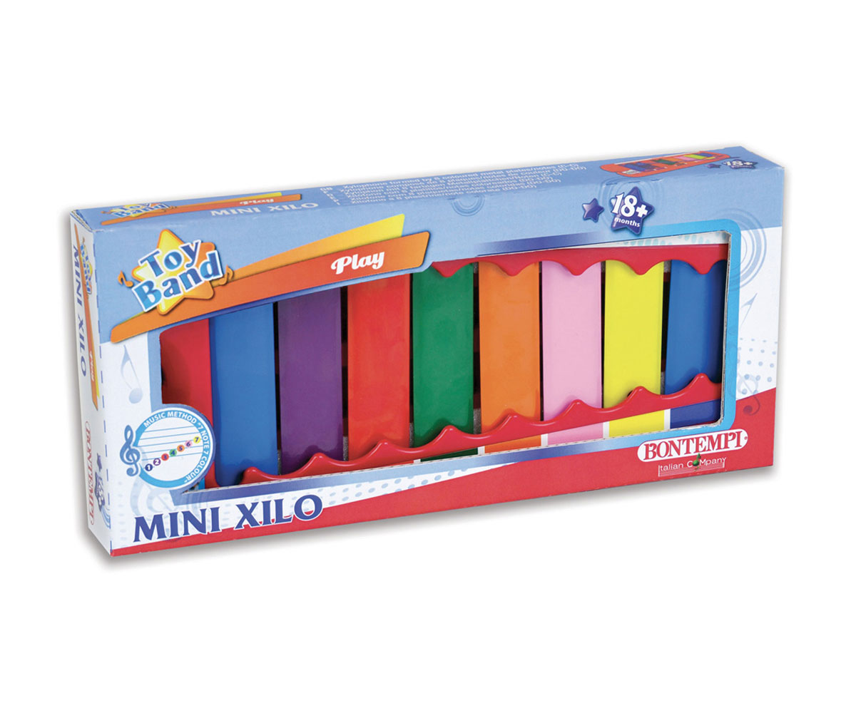 Ксилофон Bontempi с 8 цветни метални пластини