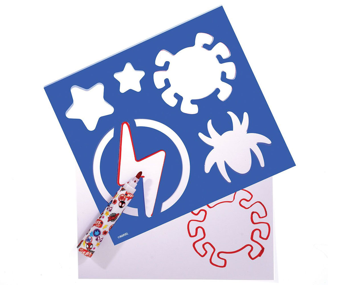 Комплект за рисуване в раница AS – Спайди и приятели