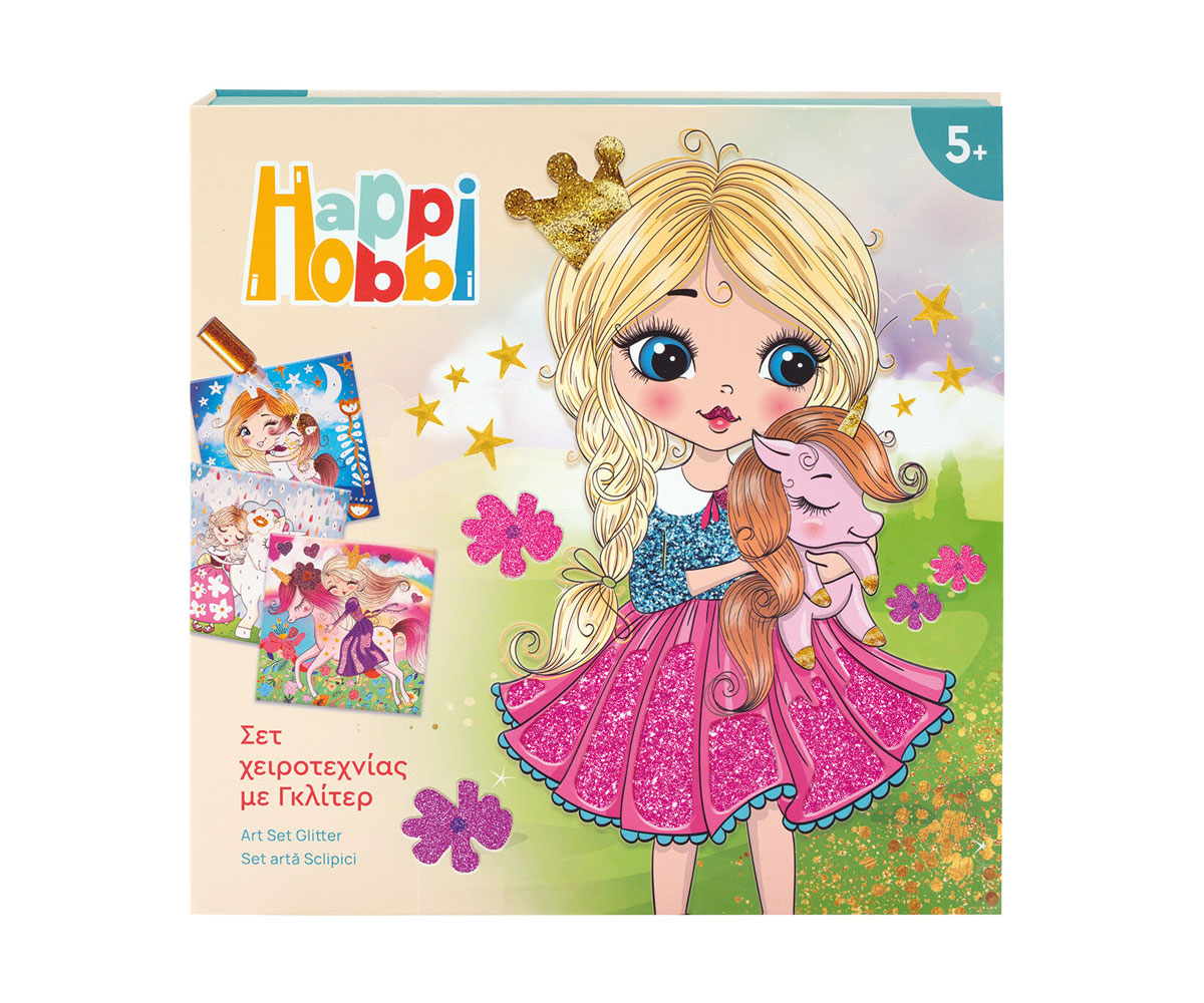 Изкуство с брокат и пясък AS Company HappiHobbi Фантазия